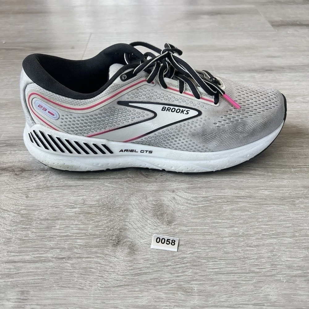 Brooks Ariel GTS 23 Women’s Size 8 Gray Stability Running Walking Shoes